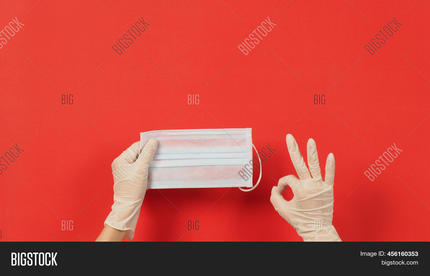 Two Hands Wear White Image & Photo (Free Trial) | Bigstock