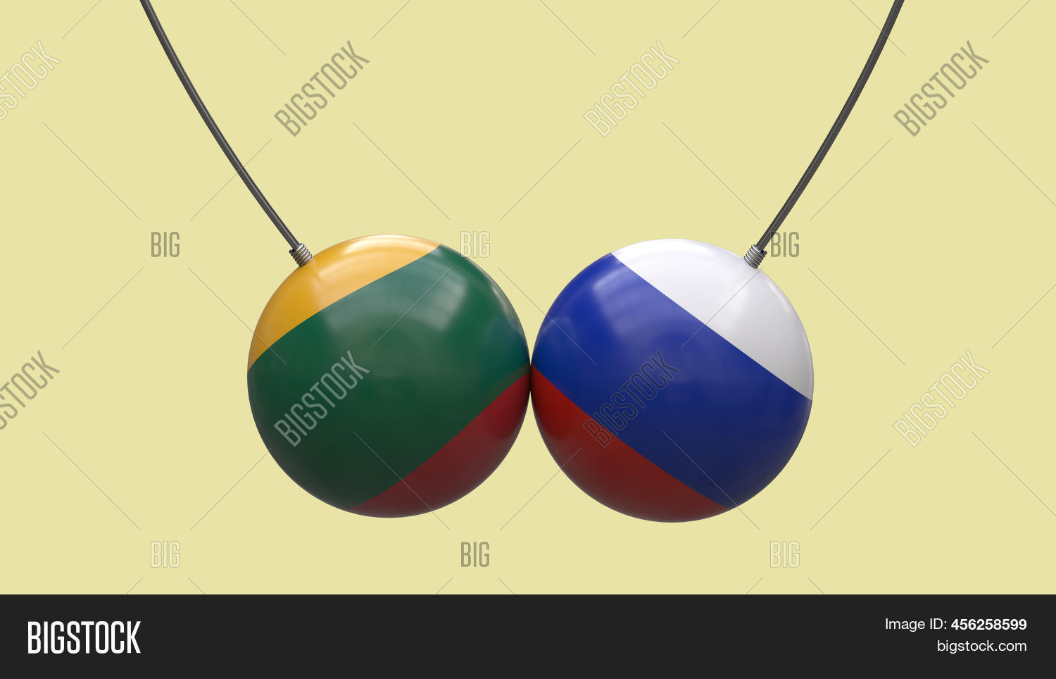 Balls On Ropes Colors Image & Photo (Free Trial) Bigstock