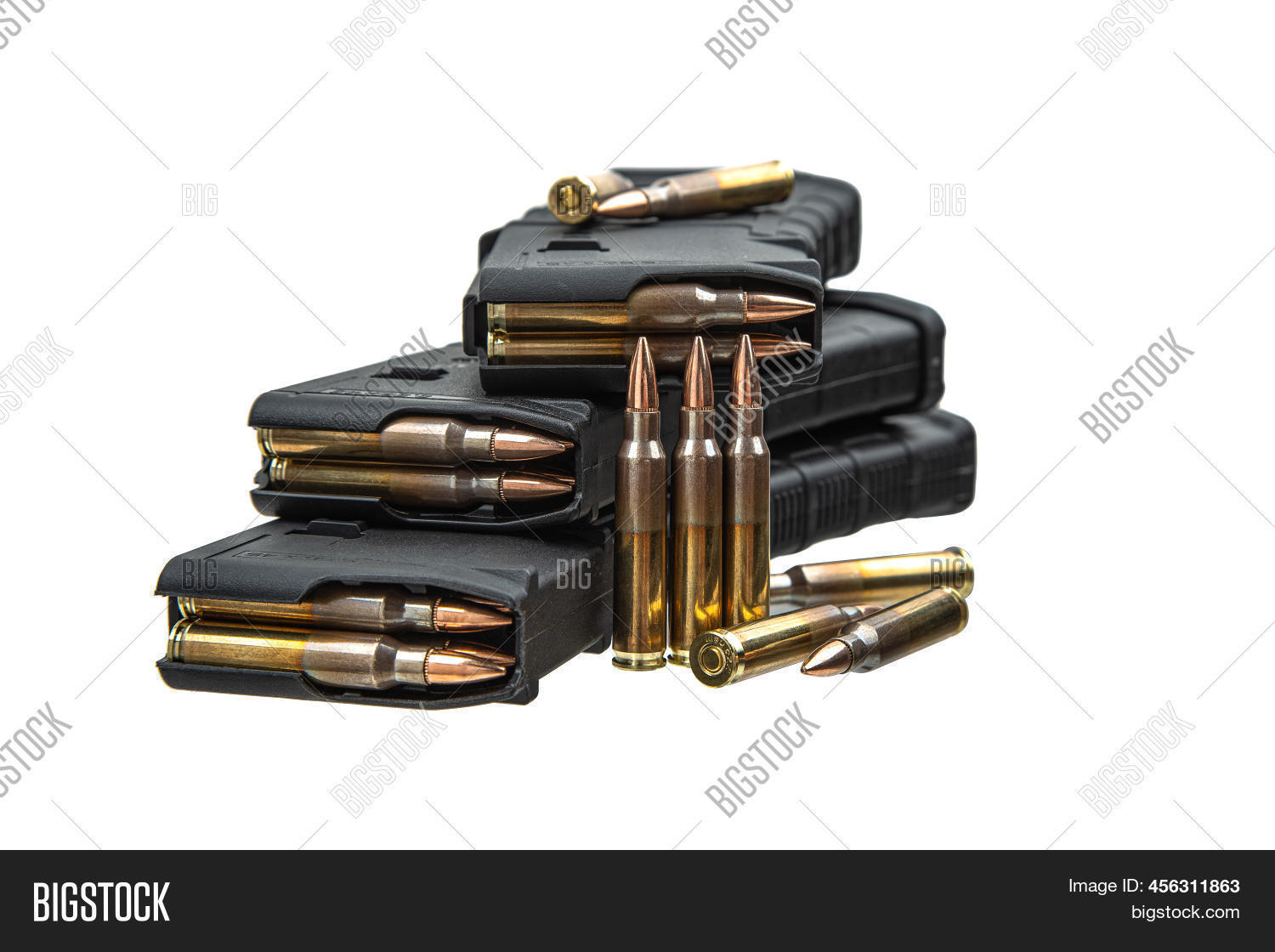 Cartridges Clips Rifle Image & Photo (Free Trial) Bigstock
