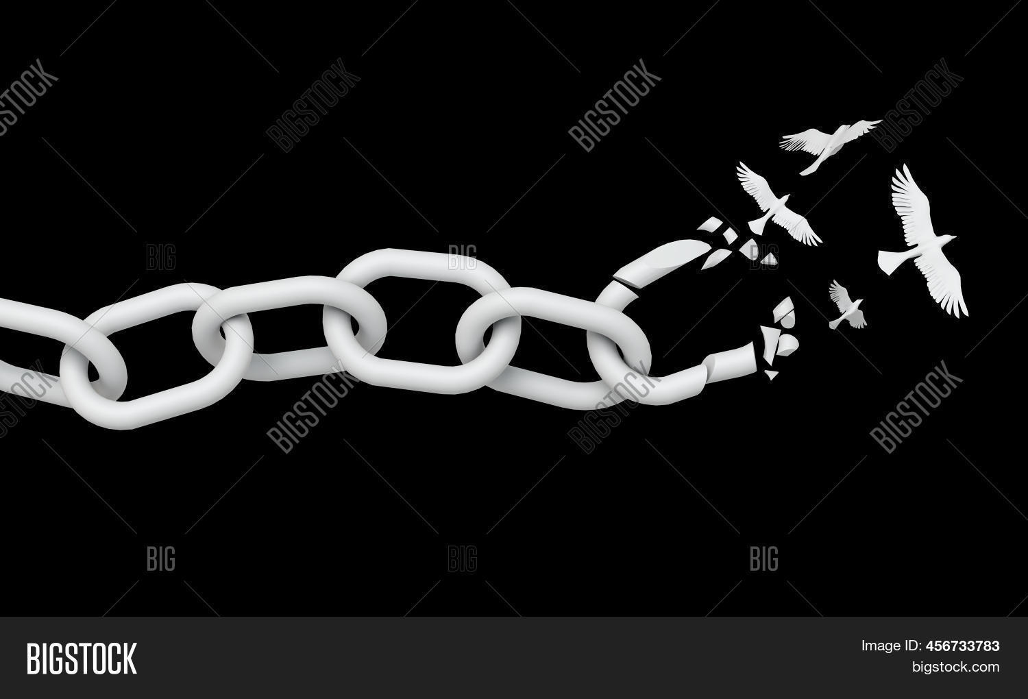 Chain Breaking Turning Image & Photo (Free Trial) Bigstock