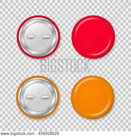 Pinback Badges, Pin Buttons, Circle Tag, Brooch