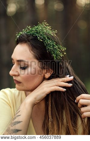 Midsummer Solstice Ritual. Celebrating Summer Solstice. Significance Of The Solstice In Paganism. Wo