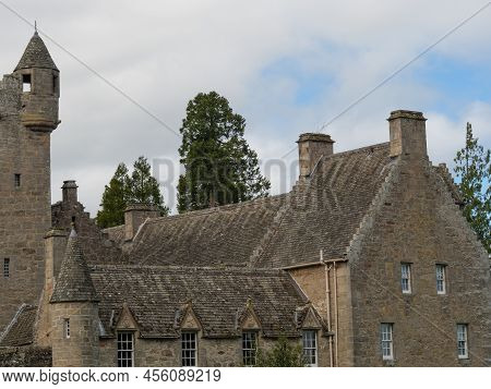 old castle in the scotish highlands near inverness