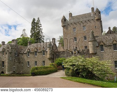 old castle in the scotish highlands near inverness