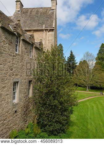 old castle in the scotish highlands near inverness