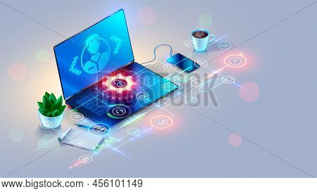 Remote Support Online. Remotely Access And Control Of Computer Or Laptop Via Web Internet Connection