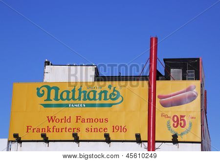 Enseigne de restaurant originale de Nathan