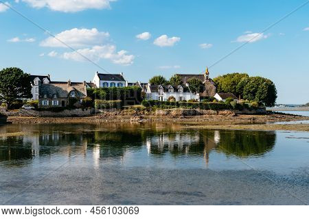 Scenic View Of Saint-cado In Brittany, France.
