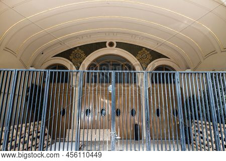 Saint - Josse, Brussels Capital Region - Belgium - 05 30 2020 Facade Of The Mirano Brussels Event An