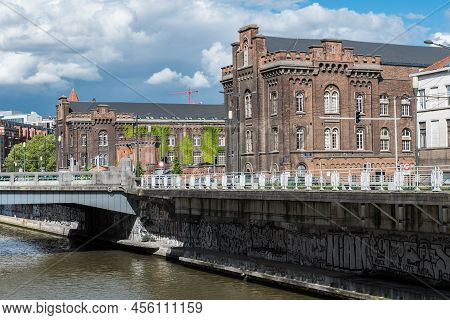 Brussels Old Town, Brussels Capital Region - Belgium - 12 06 2019 The Small Castle, Called Petit Cha