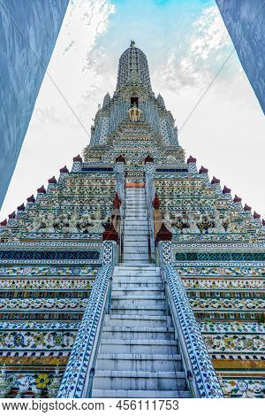 Wat Arun Is Landmark In Thailand