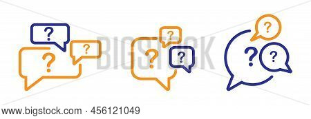 Speech Bubbles, Talk Icons For Chat, Message And Speak. Signs Of Abstract Comic Balloons For Text On