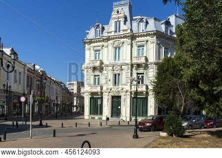 Kniaz Alexander Battenberg Square In City Of Ruse, Bulgaria