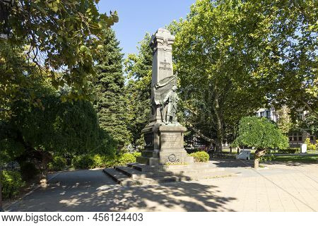 Kniaz Alexander Battenberg Square In City Of Ruse, Bulgaria