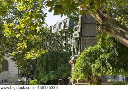 Kniaz Alexander Battenberg Square In City Of Ruse, Bulgaria