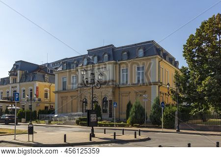 Ruse, Bulgaria -august 15, 2021: Kniaz Alexander Battenberg Square At The Center Of City Of Ruse, Bu