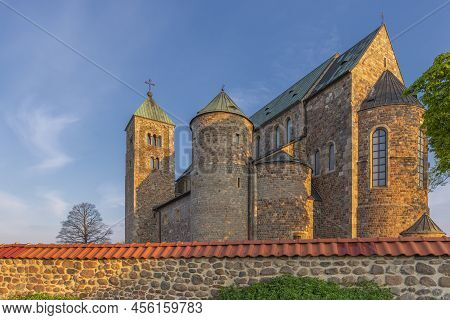 Tum Near Leczyca, Lodz Province, Poland - May 2, 2022: The First Benedictine Abbey In Poland Also Se