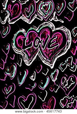 Liefde neon