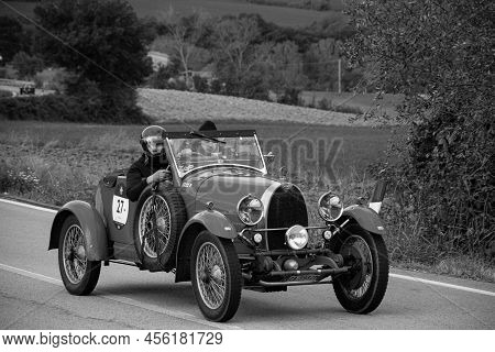 Bugatti T40 Gran Sport 1927On An Old Racing Car In Rally Mille Miglia 2020 The Famous Italian Histor