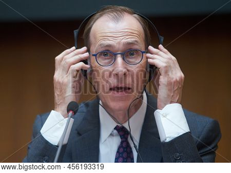 Bucharest, Romania - June 10, 2022: Jan Kees Martijn, The Head Of The Mission For Romania Of The Int