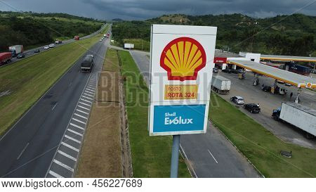 Gas Station On Highway