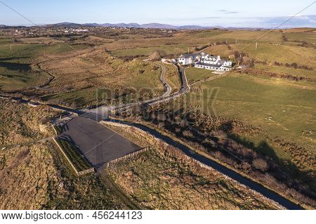 Dunkineely, County Donegal, Ireland - March 26 2022 : Castle Murray House Is Providing Boutique Styl