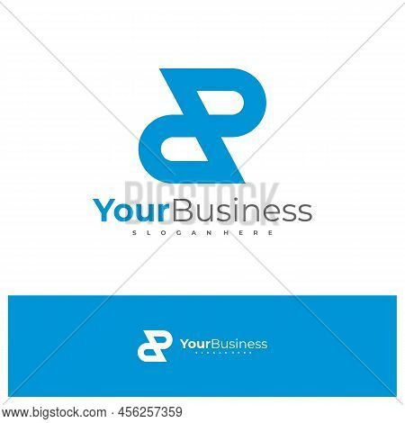 Letter R Logo Design Vector Template, Initial Rr Logo Concepts Illustration.