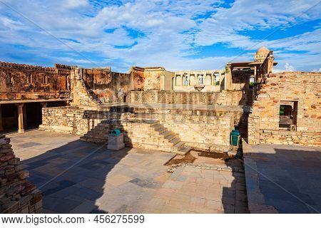 Kumbha Palace In Chittor Fort In Chittorgarh City, Rajasthan State Of India