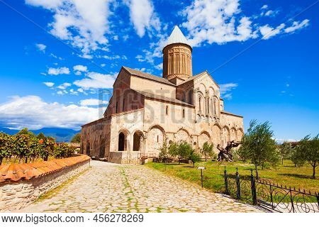 Alaverdi Monastery Complex In Kakheti. Kakheti Is A Region In Eastern Georgia With Telavi As Its Cap