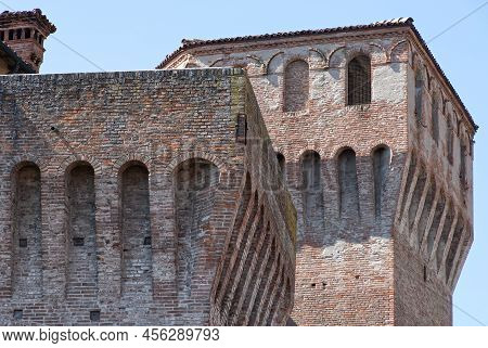 Ancient Medieval Castle Of Vignola (la Rocca Di Vignola). Modena, Italy.