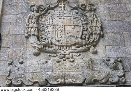 Church Of Santo Domingo De Bonaval In Santiago De Compostela, Spain.