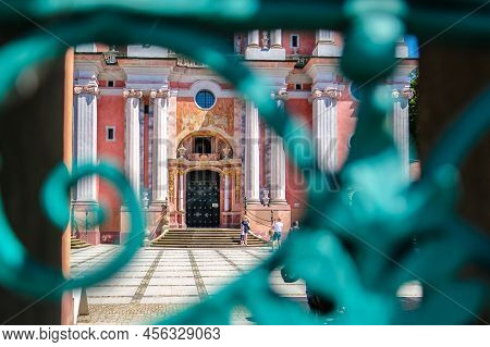 Swieta Lipka, Poland - June 12, 2022: Most Holy Virgin Mary, Queen Of Poland, Holy Linden Sanctuary 