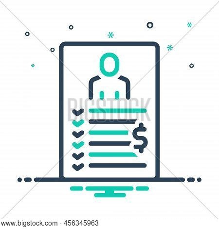 Mix Icon For Accountability Responsibility Liability Answerability Account Manager Obedience