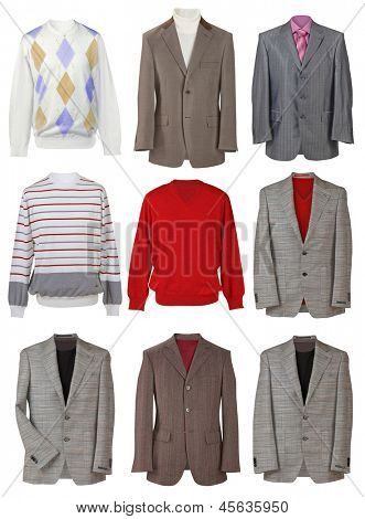 coleção de jaquetas masculina