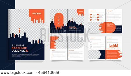 Corporate Brochure Design, Brochure Design, 8 Page Brochure,  Business Brochure, Company Profile Bro