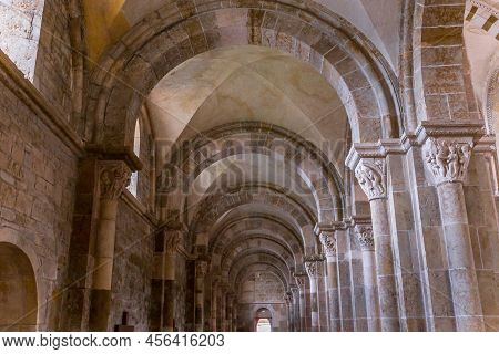 Saint Mary Magadalene Abbey, Vezelay, France, Interiors
