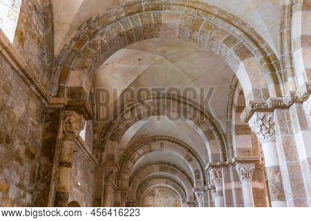 Saint Mary Magadalene Abbey, Vezelay, France, Interiors