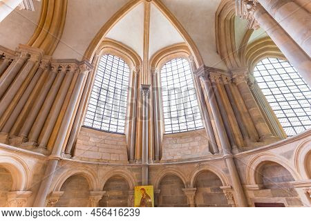 Saint Mary Magadalene Abbey, Vezelay, France, Interiors