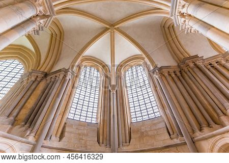 Saint Mary Magadalene Abbey, Vezelay, France, Interiors