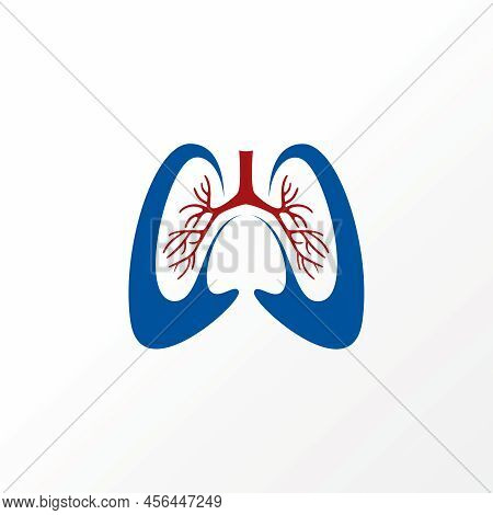 Unique And Simple Heart And Lungs With Medical Trading Image Graphic Icon Logo Design Abstract Conce