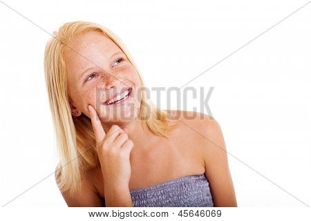 cute freckled pre teen girl ricerca