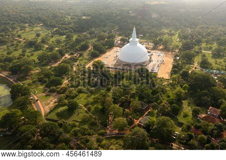 Ancient Buddhist Temples And Monasteries In Anuradhapura - Sri Lanka.