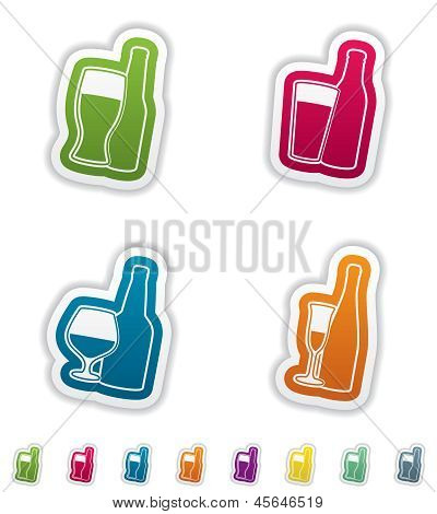 Vasos de alcohol