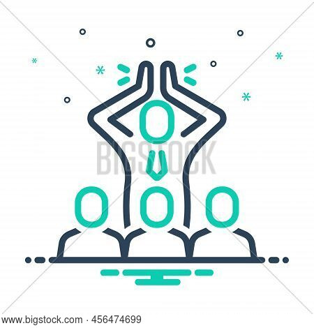 Mix Icon For Encourages Boost Inspire Conference Inspiration Motivation Incentive Stimulus Fillip