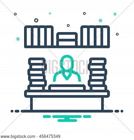 Mix Icon For Plenty Book Many Enough Sufficiency Study Library Bookshelf Plethora