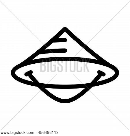 Dawley Limao Asian Line Icon Vector. Dawley Limao Asian Sign. Isolated Contour Symbol Black Illustra