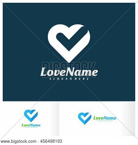 Love Logo Design Vector Template, Creative Love Logo Concepts Illustration.
