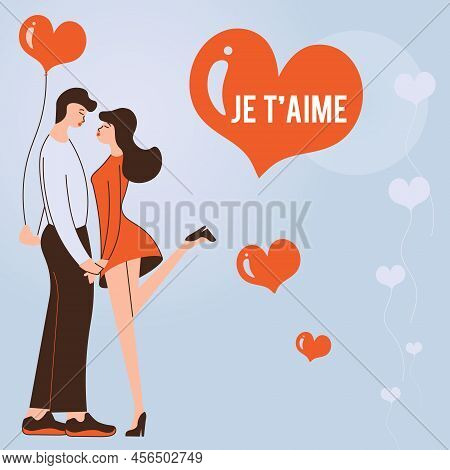 Sign Displaying Je Taime. Internet Concept French Word Expressing Love Meaning I Love You Couple Hol