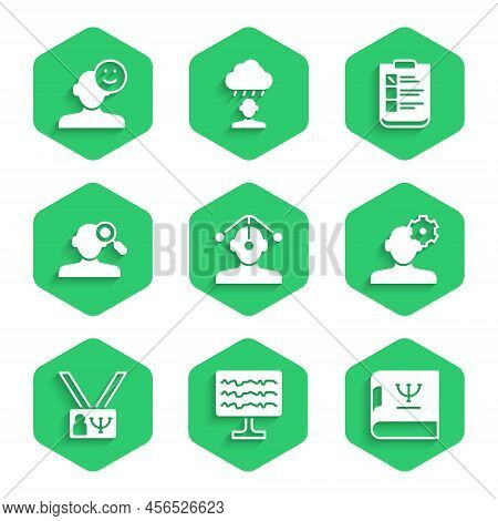 Set Hypnosis, Encephalogram, Psychology Book, Solution Problem In Psychology, Finding, Psychological