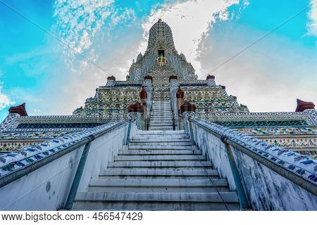 Wat Arun Is Landmark In Thailand